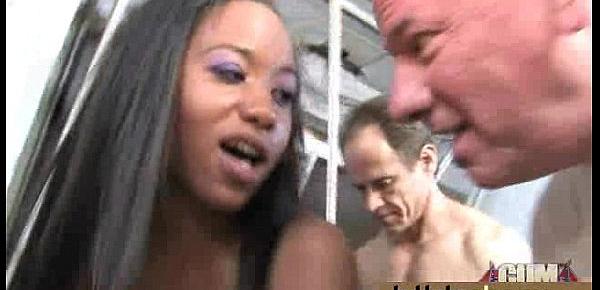  Her First Interracial Swinger Group 15